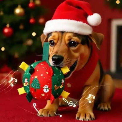 Ravunelo™ Christmas Rattle Ball — Shake, Chase & Cuddle