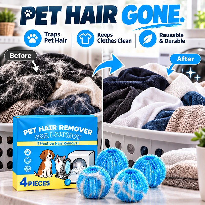 Ravunelo™ Reusable Pet Hair Remover Laundry Balls