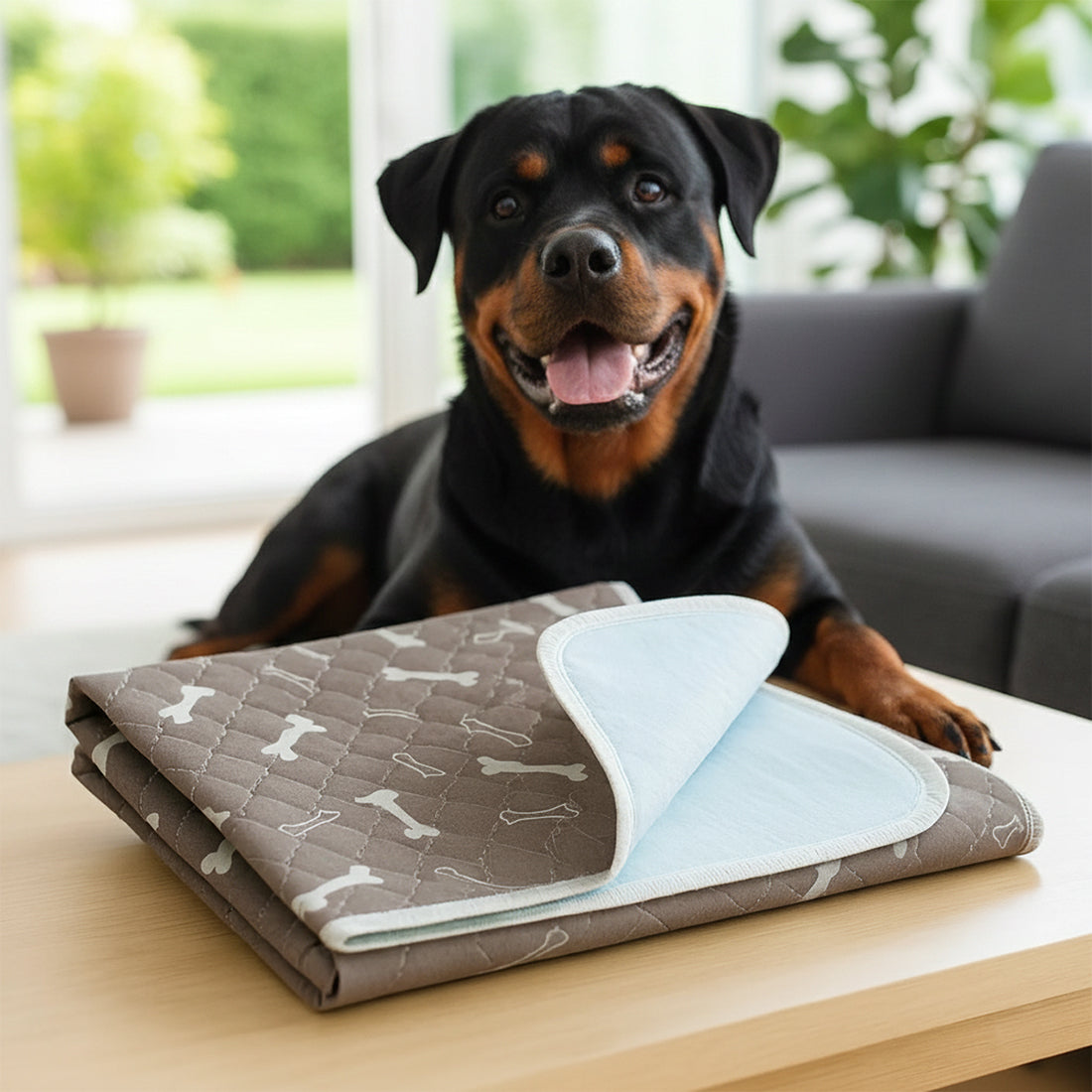 Ravunelo™ Pup Pad — Washable Training Pad for Fewer Accidents & Less Mess (Offer)