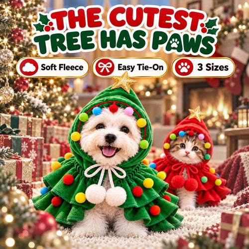 Ravunelo™ Christmas Tree Pet Cape