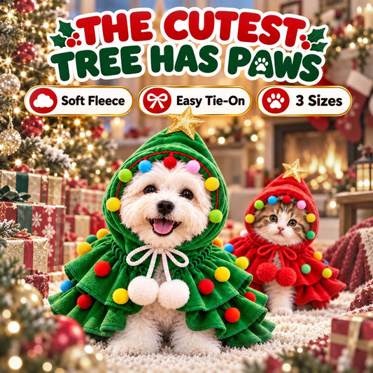 Ravunelo™ Christmas Tree Pet Cape
