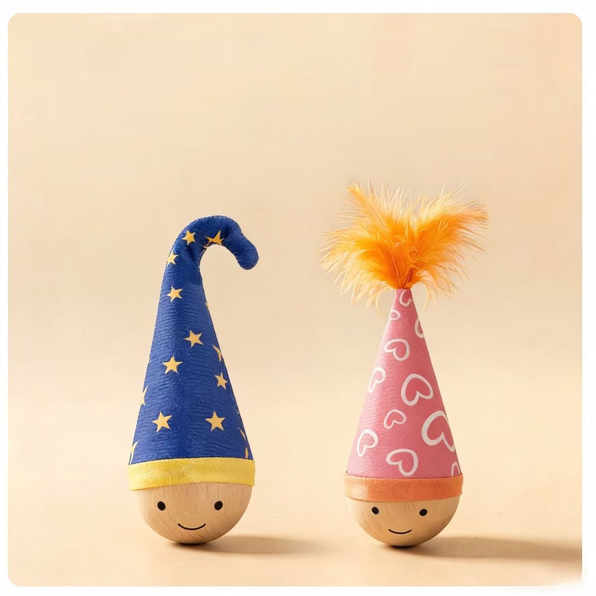 Ravunelo™ Self-Righting Wobble Cat Toy