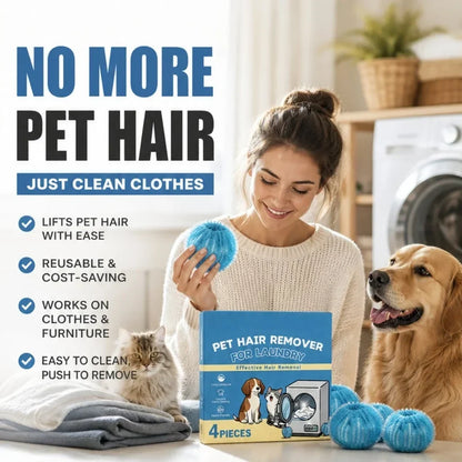 Ravunelo™ Reusable Pet Hair Remover Laundry Balls