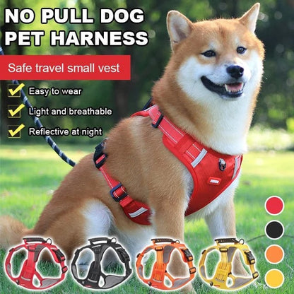 Ravunelo™ Reflective No-Pull Dog Harness Set