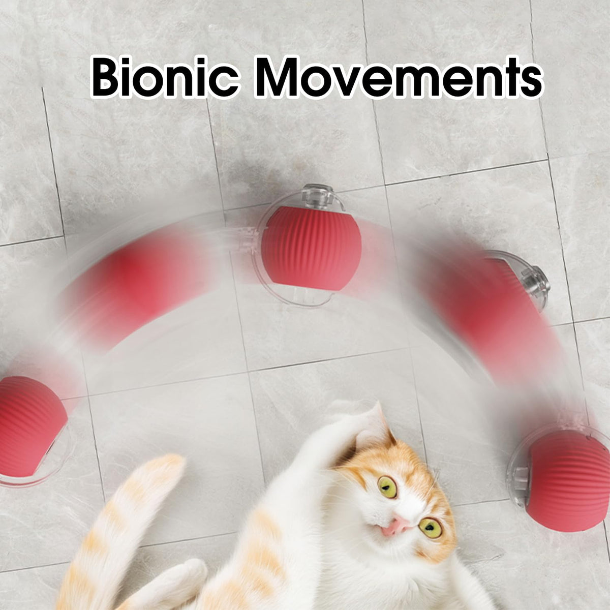 Ravunelo™ Smart Interactive Chase Ball for Pets