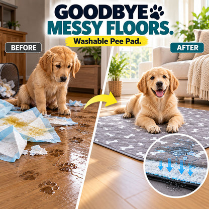 Ravunelo™ Pup Pad — Washable Training Pad for Fewer Accidents & Less Mess (Offer)