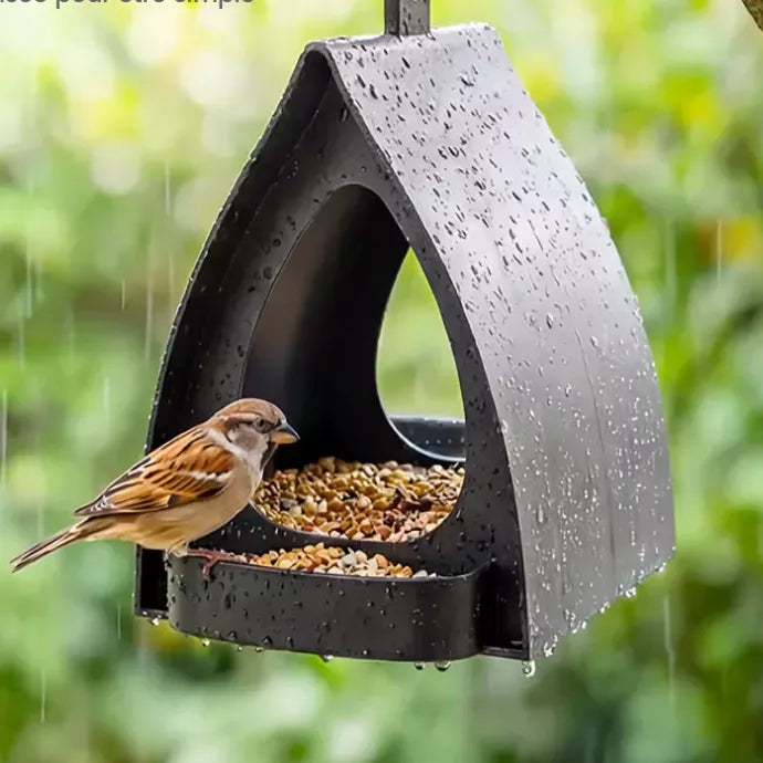 Ravunelo™ Hanging Garden Bird Feeder with Covered Roof