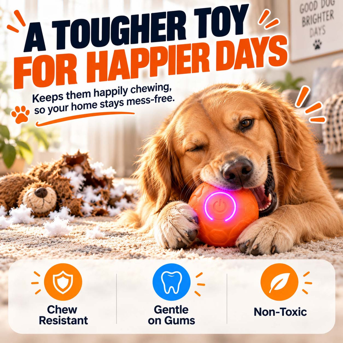Ravunelo™🐾Auto-Bouncing Pet Ball with Remote Control🎾