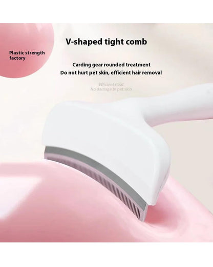 Ravunelo™ V-Tooth Deshedding Comb for Dogs & Cats