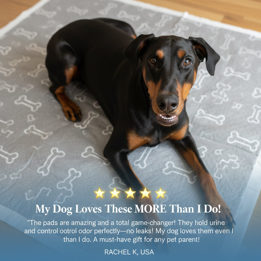 Ravunelo™ Pup Pad — Washable Training Pad for Fewer Accidents & Less Mess (Offer)