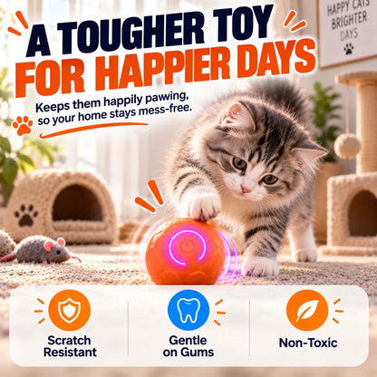 Ravunelo™🐾Auto-Bouncing Pet Ball with Remote Control🎾
