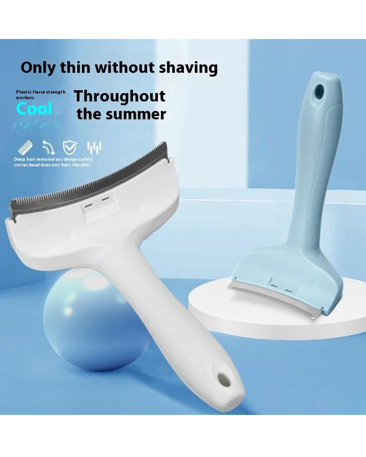 Ravunelo™ V-Tooth Deshedding Comb for Dogs & Cats