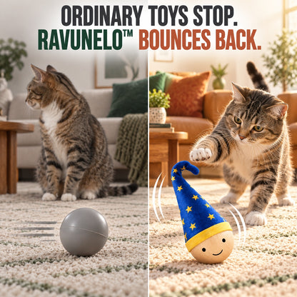 Ravunelo™ Self-Righting Wobble Cat Toy