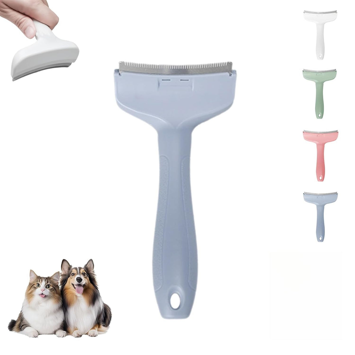 Ravunelo™ V-Tooth Deshedding Comb for Dogs & Cats