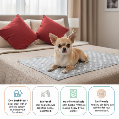 Ravunelo™ Pup Pad — Washable Training Pad for Fewer Accidents & Less Mess (Offer)
