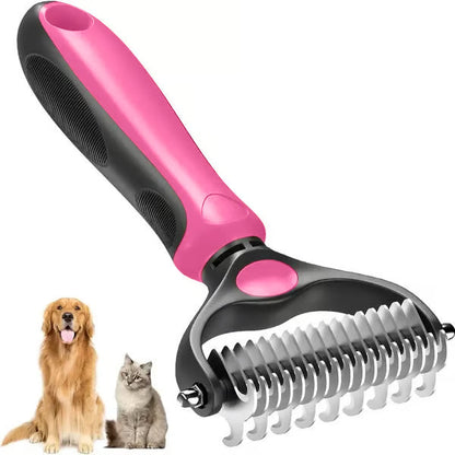 Ravunelo™ 2-in-1 Pet Dematting & Deshedding Brush