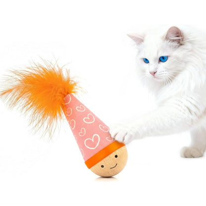 Ravunelo™ Self-Righting Wobble Cat Toy