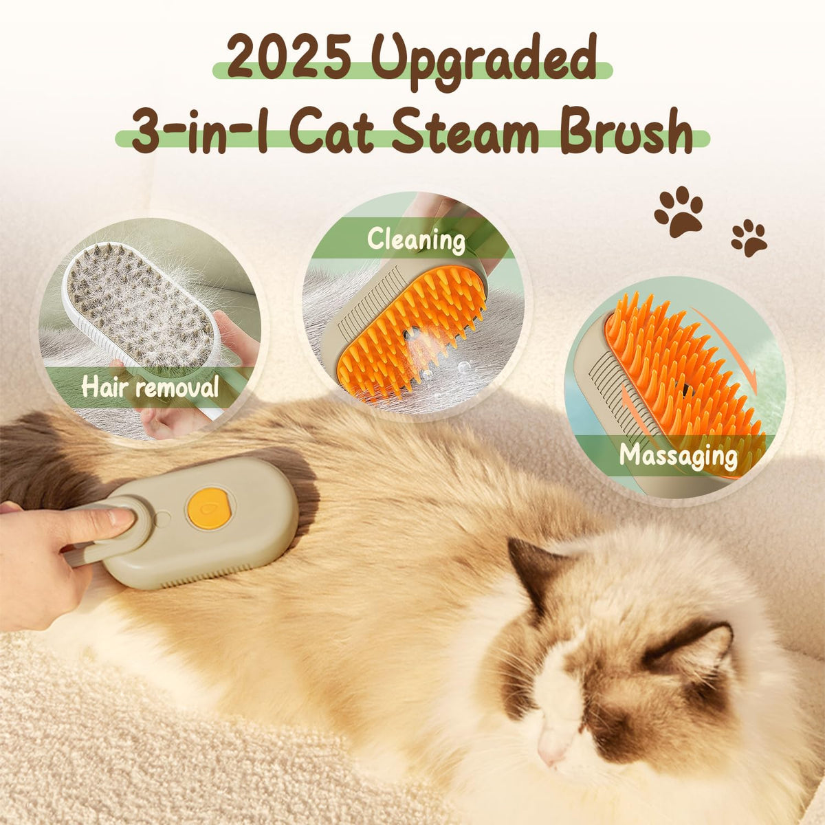Ravunelo™ Spritz De-Shedding Comb for Pets