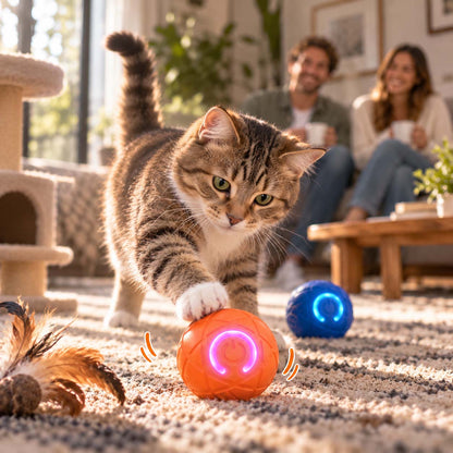 Ravunelo™🐾Auto-Bouncing Pet Ball with Remote Control🎾
