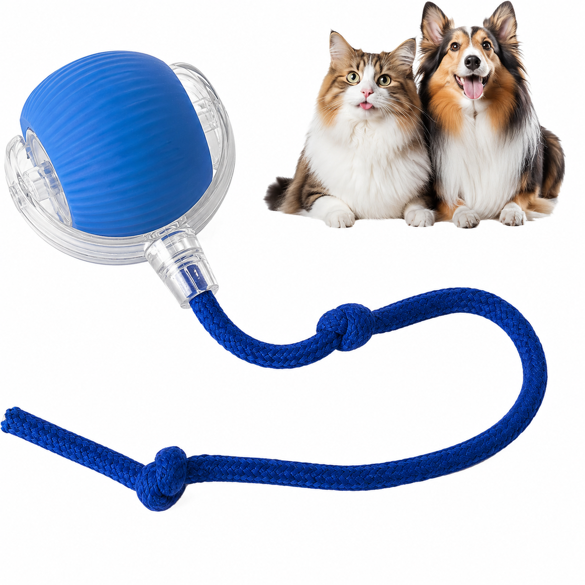 Ravunelo™ Smart Interactive Chase Ball for Pets