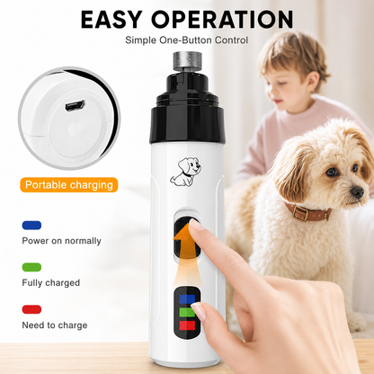 Ravunelo™ Quiet LED Pet Nail Grinder