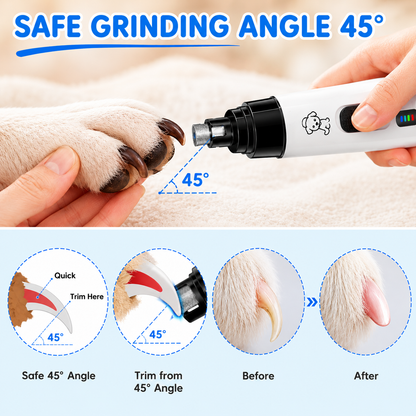 Ravunelo™ Quiet LED Pet Nail Grinder