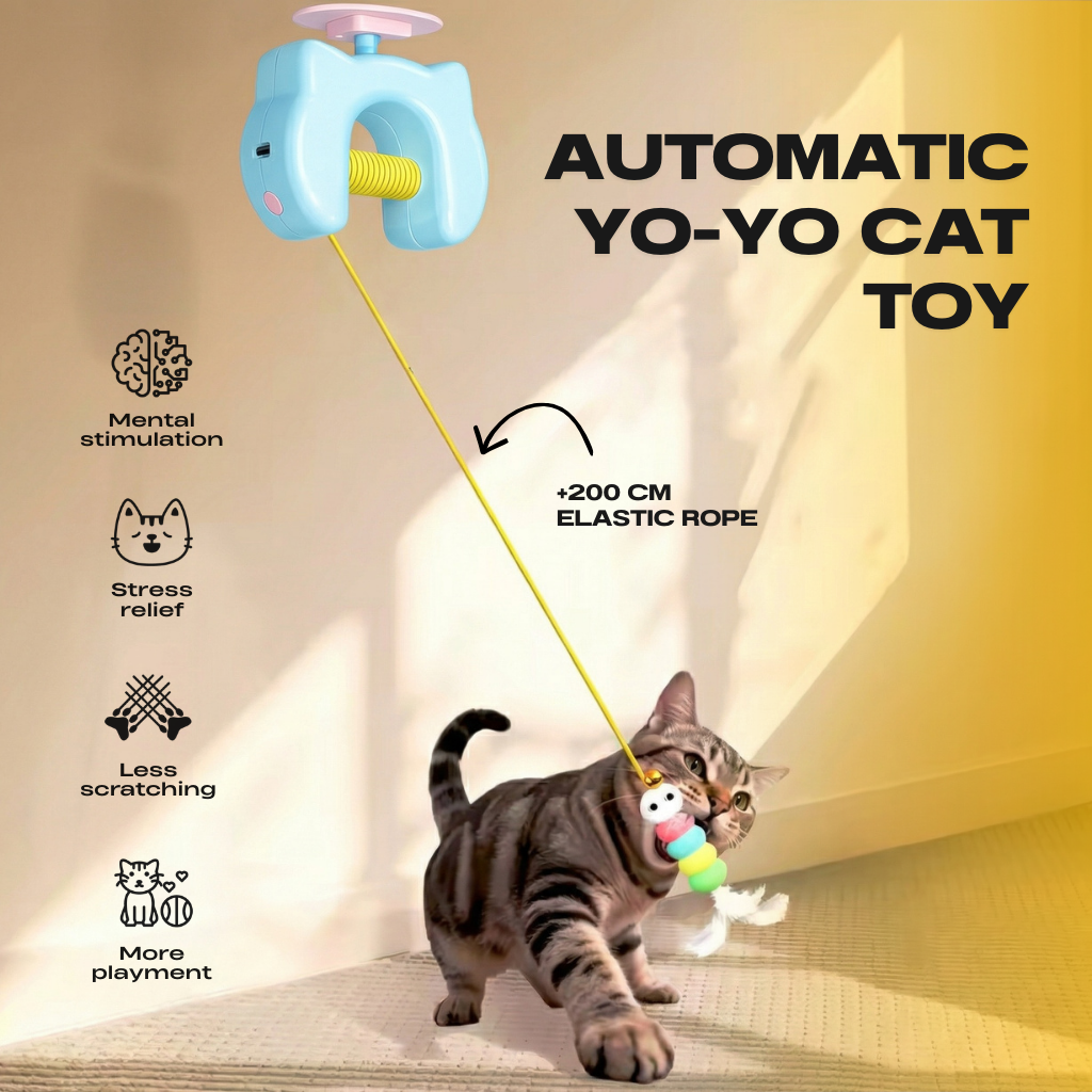 Ravunelo™ Automatic Yo-Yo Cat Toy