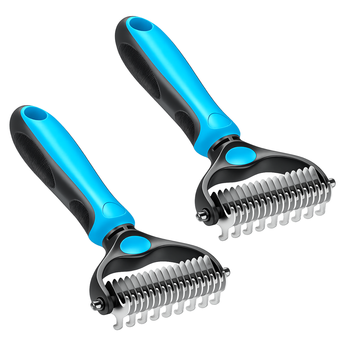 Ravunelo™ 2-in-1 Pet Dematting & Deshedding Brush