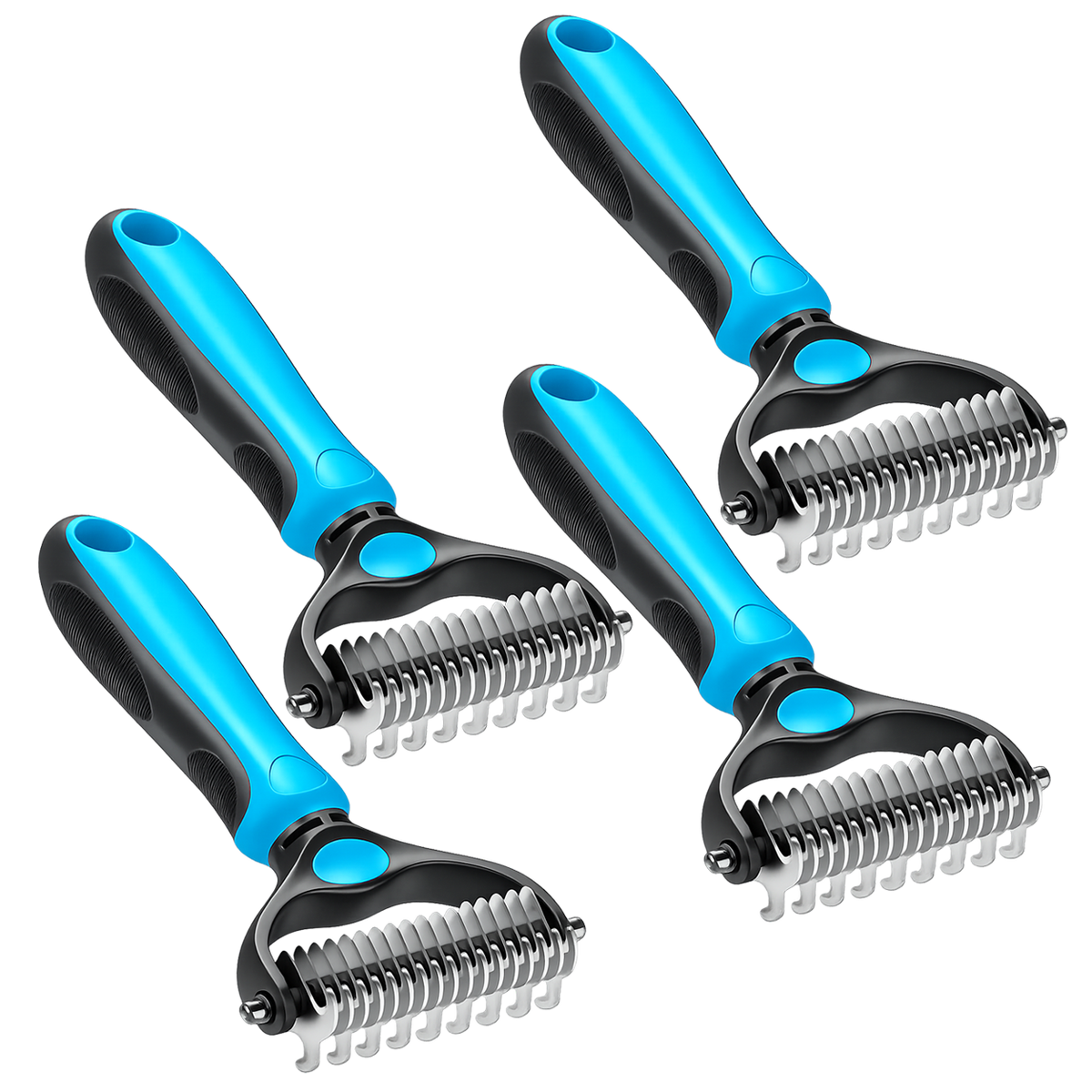Ravunelo™ 2-in-1 Pet Dematting & Deshedding Brush