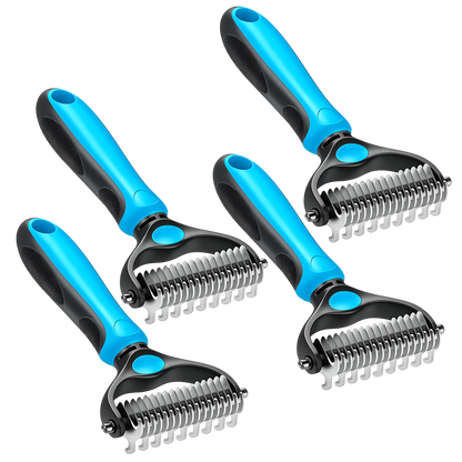 Ravunelo™ 2-in-1 Pet Dematting & Deshedding Brush