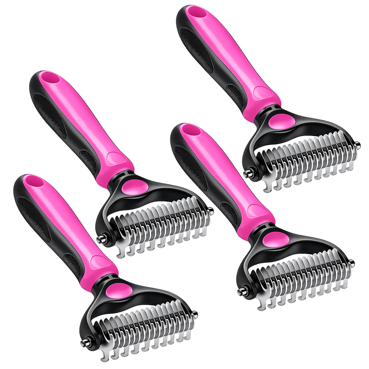 Ravunelo™ 2-in-1 Pet Dematting & Deshedding Brush