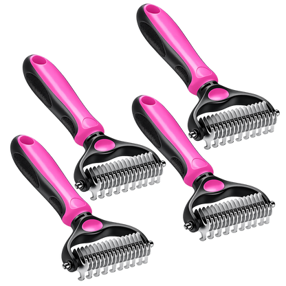 Ravunelo™ 2-in-1 Pet Dematting & Deshedding Brush