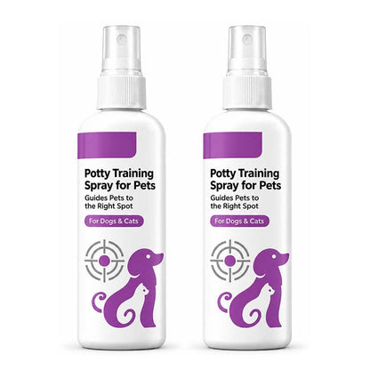 🥳HOT SALE🥳💞10K+ SOLD! Potty Training Spray ! Guides pets, safe & easy spray. Cleaner home – grab yours! ✅