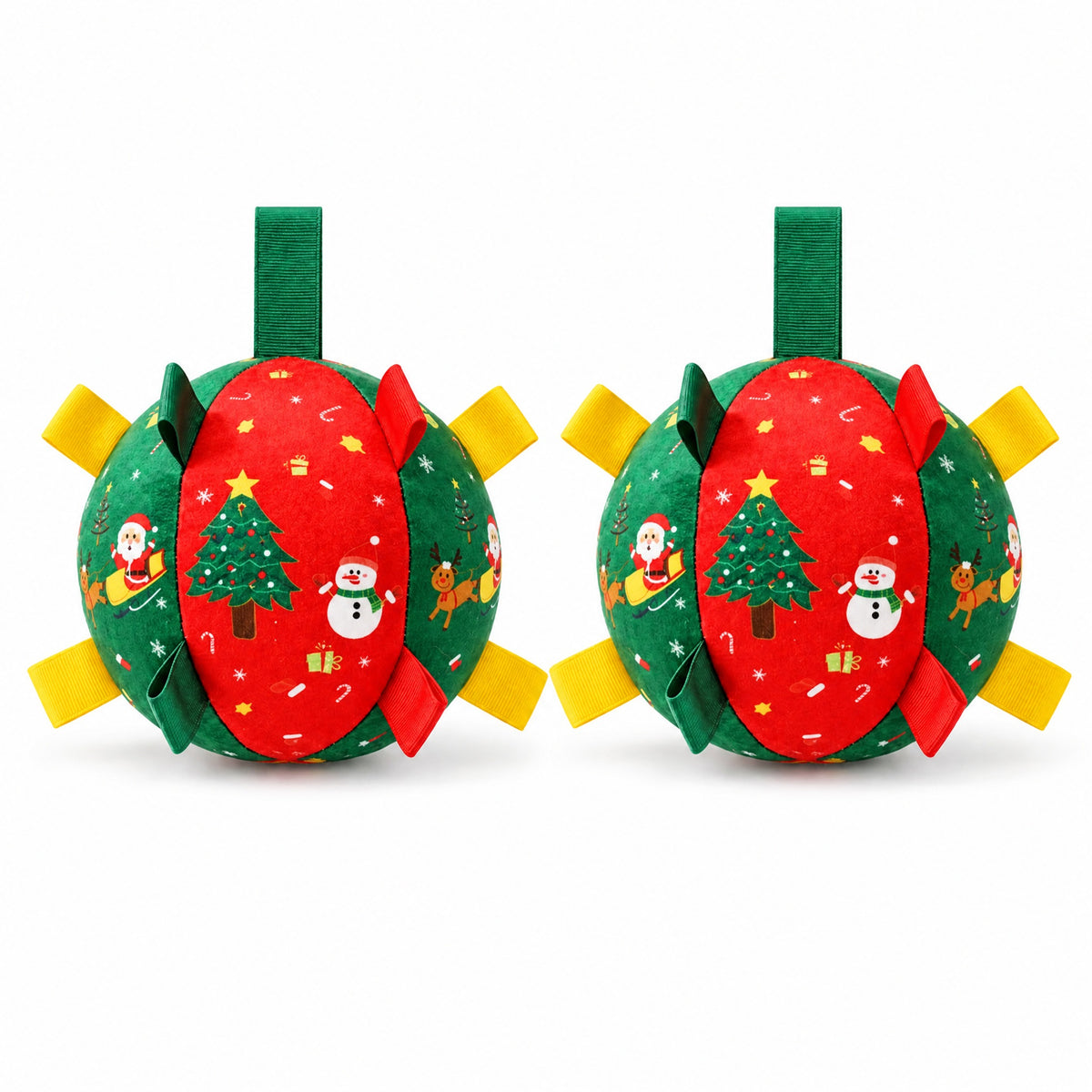 Ravunelo™ Christmas Rattle Ball — Shake, Chase & Cuddle (Offer)