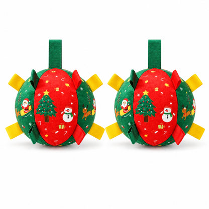 Ravunelo™ Christmas Rattle Ball — Shake, Chase & Cuddle (Offer)