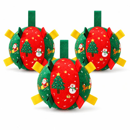 Ravunelo™ Christmas Rattle Ball — Shake, Chase & Cuddle (Offer)