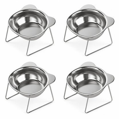 Ravunelo™ Neck-Friendly Elevated Pet Bowl
