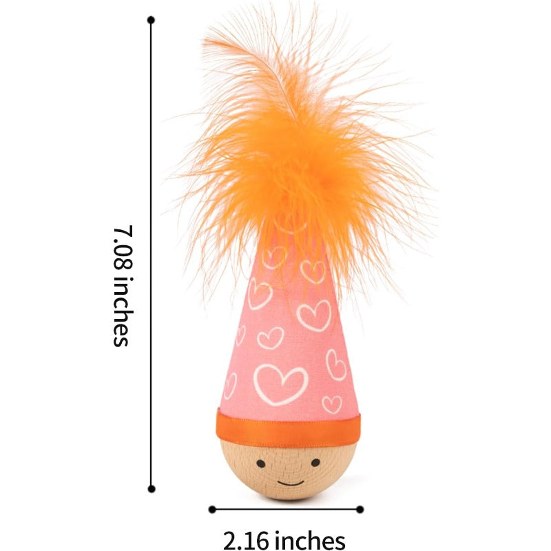 Ravunelo™ Self-Righting Wobble Cat Toy
