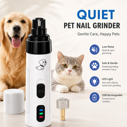 Ravunelo™ Quiet LED Pet Nail Grinder