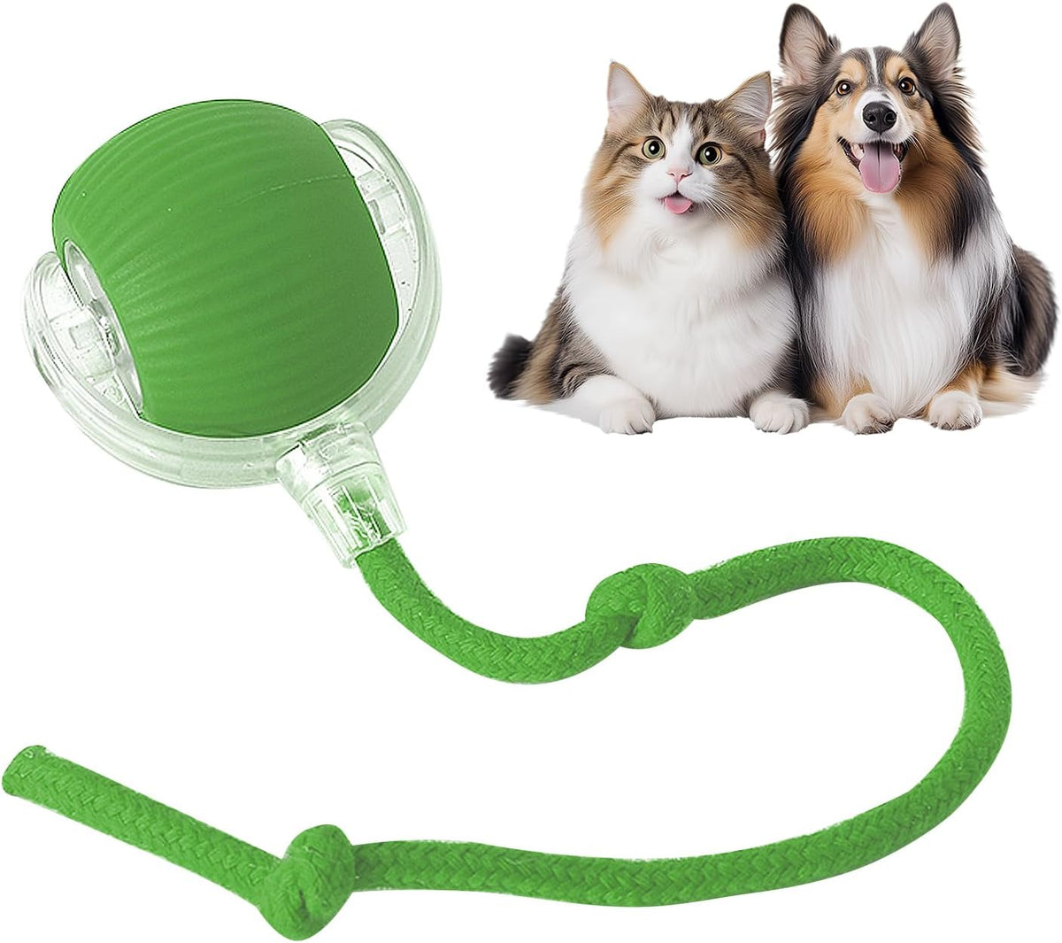 Ravunelo™ Smart Interactive Chase Ball for Pets