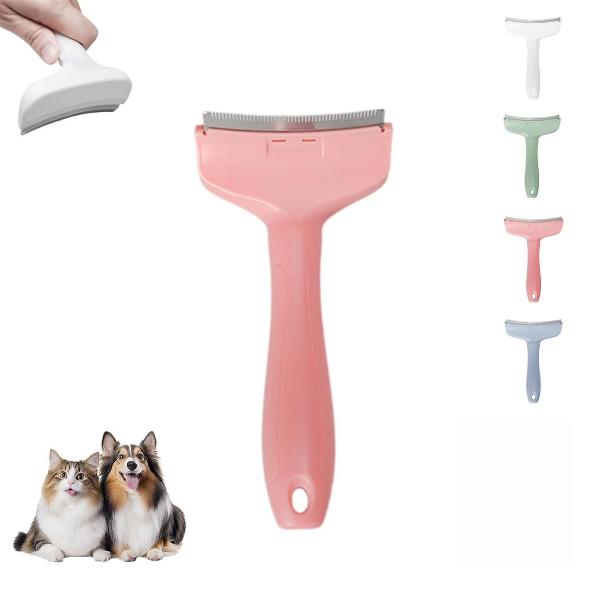 Ravunelo™ V-Tooth Deshedding Comb for Dogs & Cats