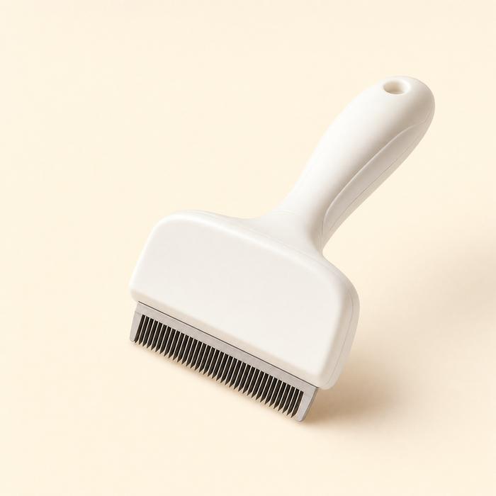 Ravunelo V-tooth deshedding comb