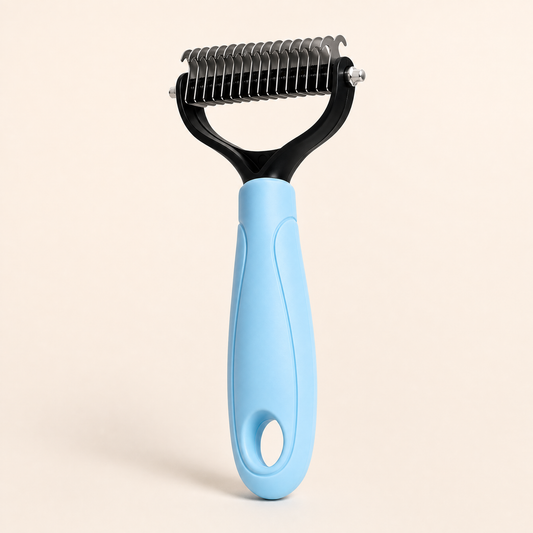 Ravunelo 2-in-1 dematting and deshedding brush