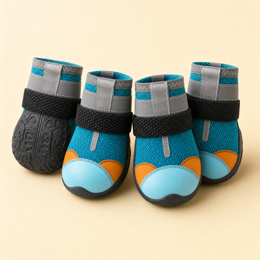 Ravunelo breathable mesh dog shoes