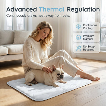 Ravunelo™ Ice Silk Cooling Mat for Dogs & Cats